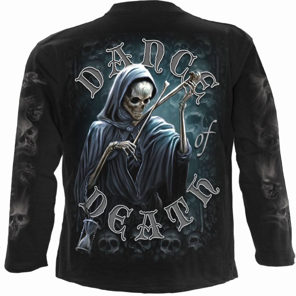 Spiral - DANCE OF DEATH Longsleeve shirt - Zwart